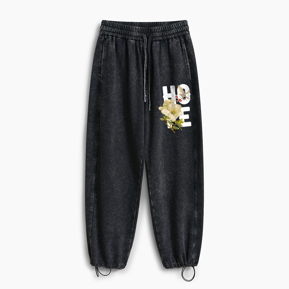 The Hope Christian Washed Sweatpants