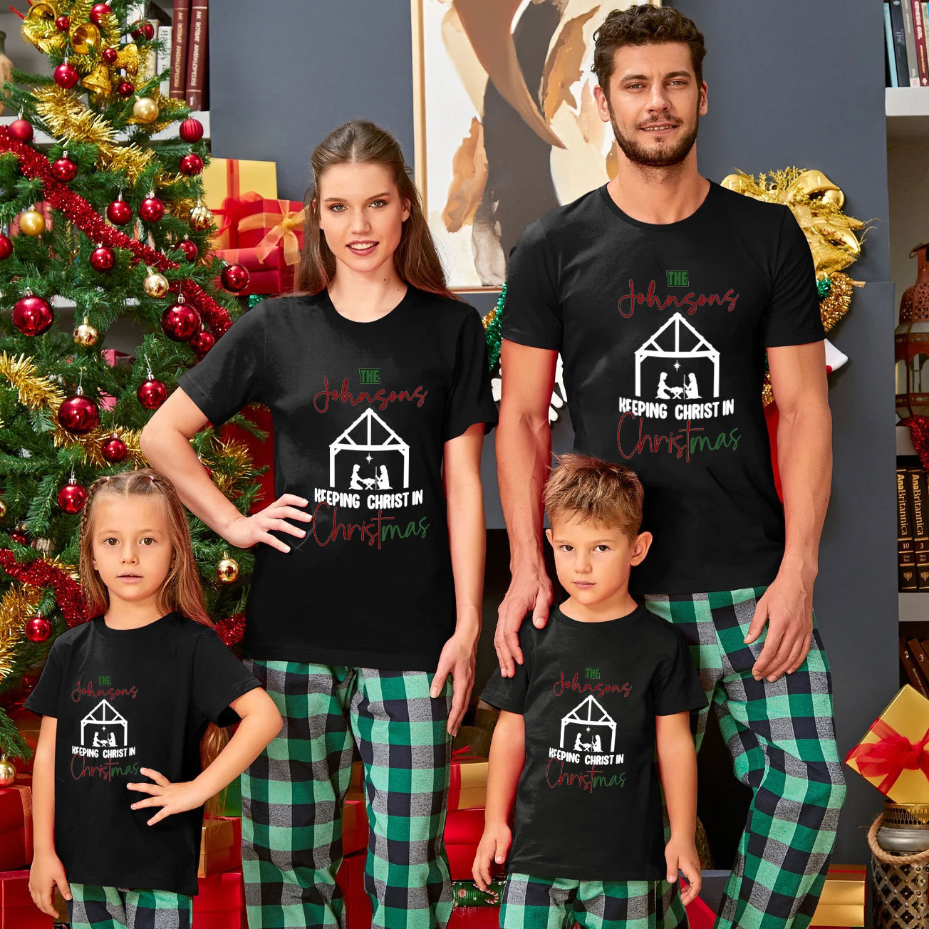 Let Us Get Lit Christian Family Matching Shirts