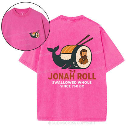The Jonah Roll Swallowed Whole Christian Washed T-Shirt