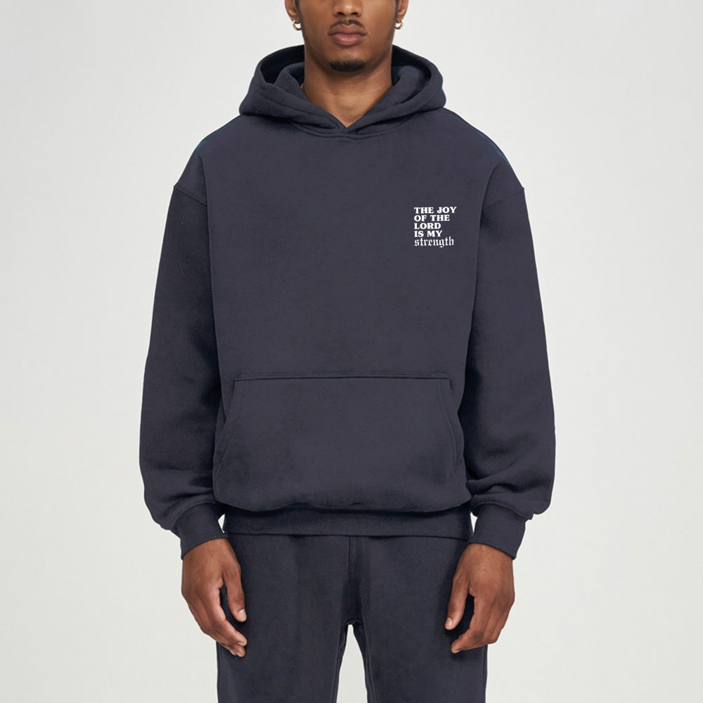 The Joy Of The Lord Is My Strength Christian Fleece Hoodie Set