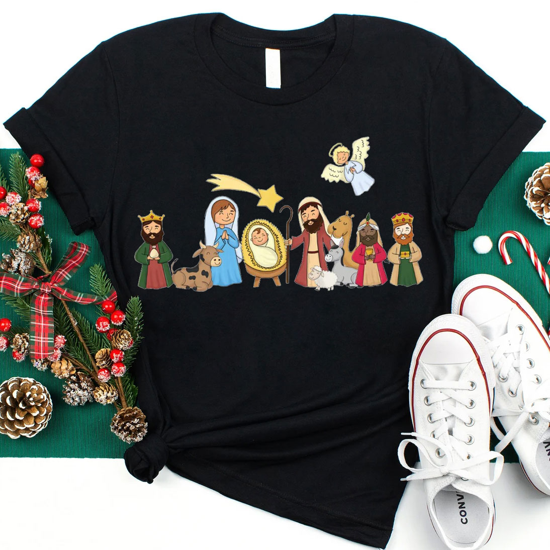 The Joyful Christian Christmas T-Shirt