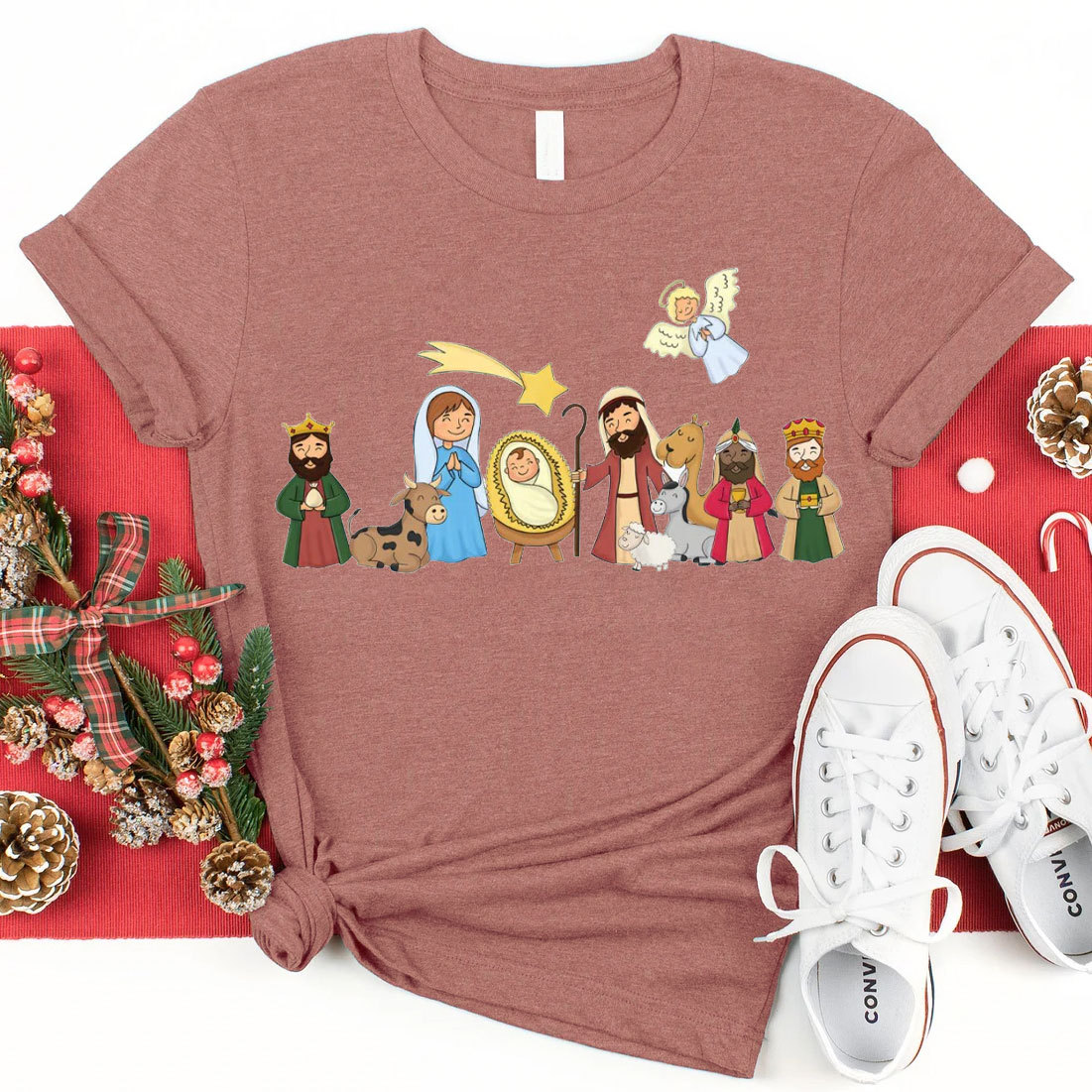 The Joyful Christian Christmas T-Shirt