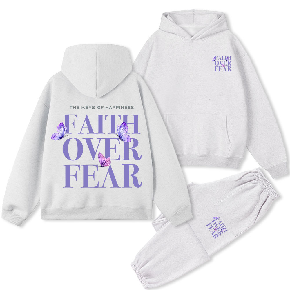 Sample Christian Fleece Hoodie Set Sale - GuidingCross