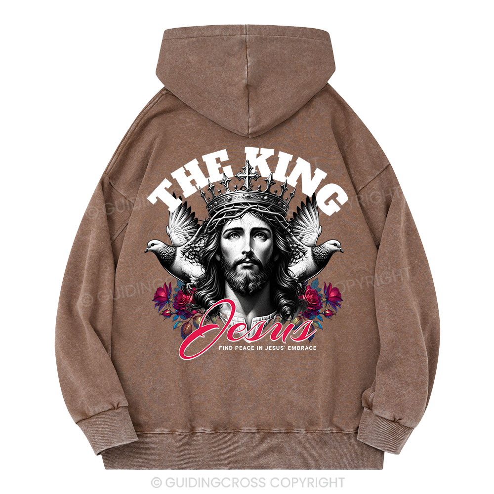 Transformed Christian Washed Hoodie Sale - GuidingCross