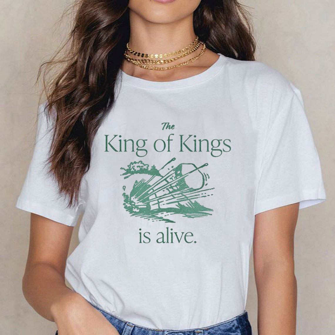 The King Of Kings Is Alive Christian T-Shirt