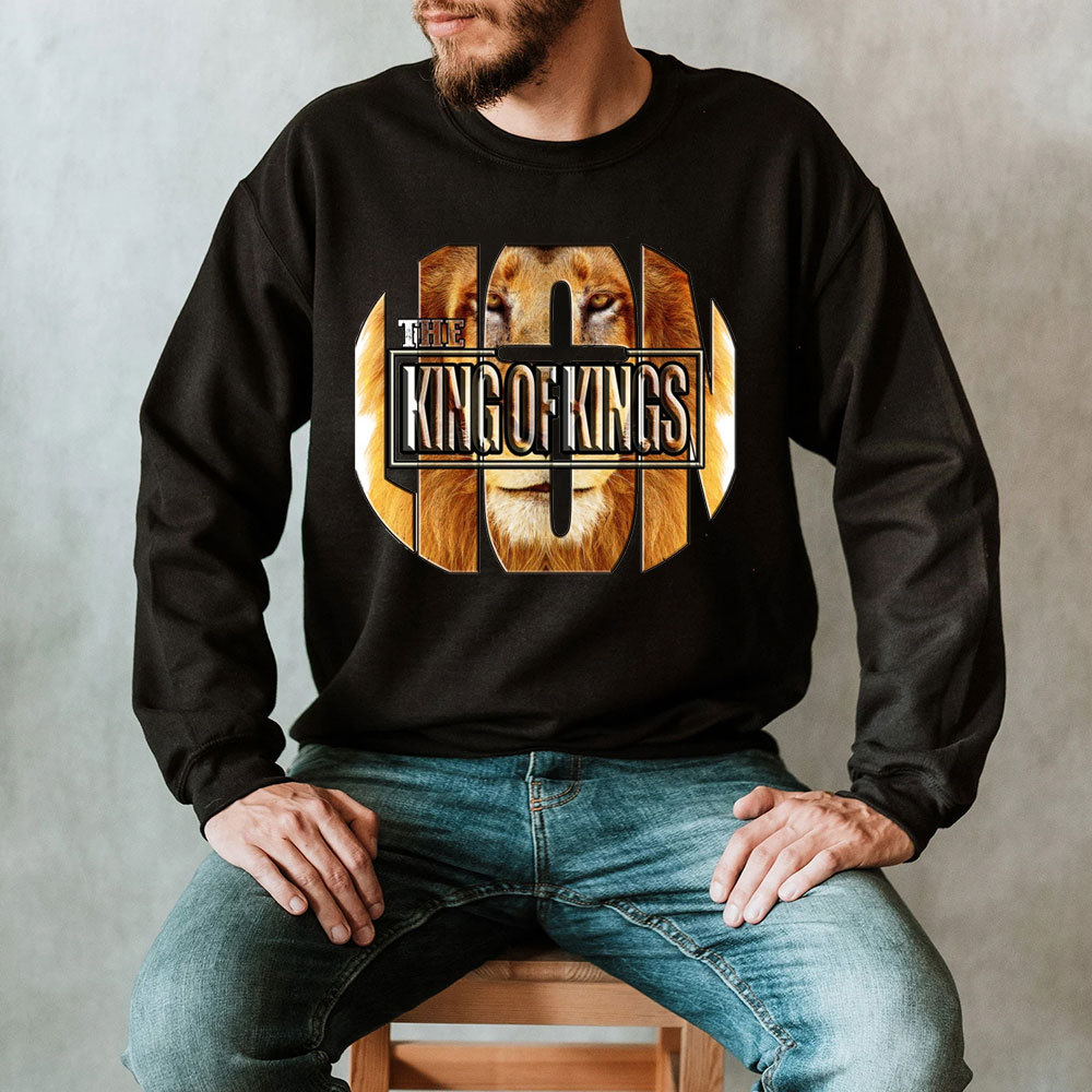 The King Of Kings Lion Christian Sweatshirt