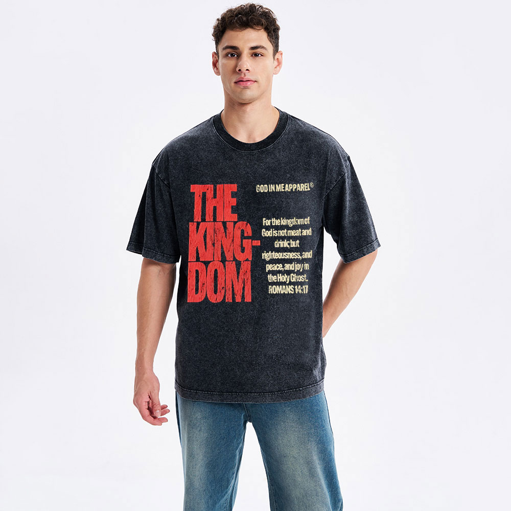 The Kingdom Christian Washed T-Shirt