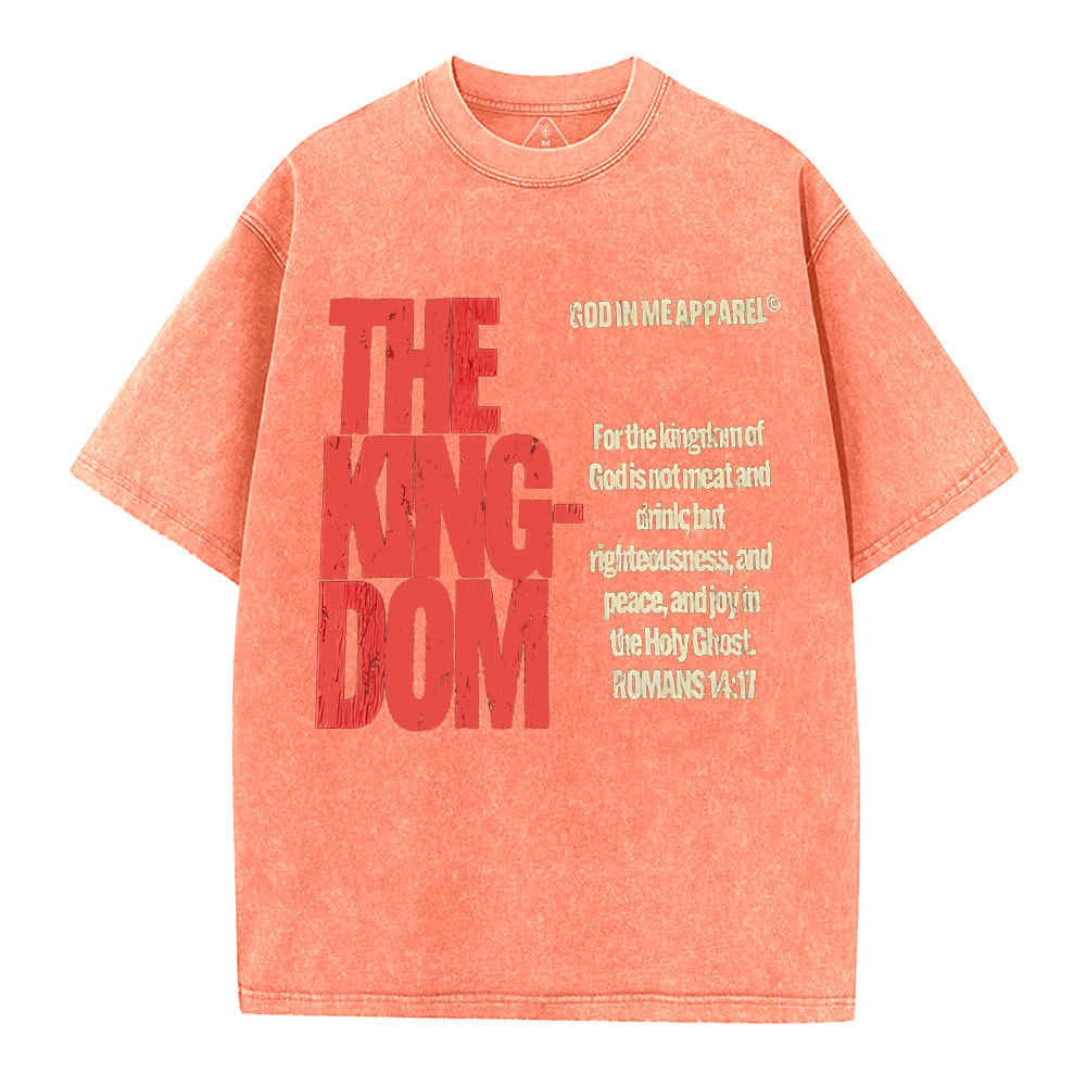 The Kingdom Christian Washed T-Shirt