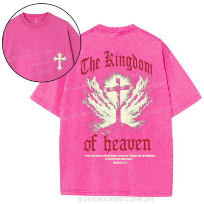 The Kingdom Of Heaven Christian Washed T-Shirt
