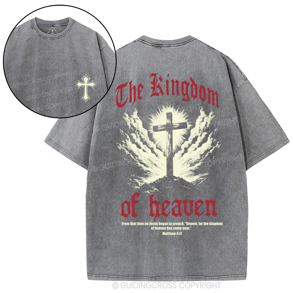 New-Sample Christian Washed T-Shirt Sale - GuidingCross