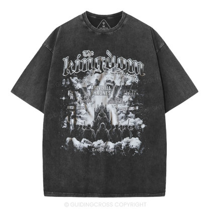 The Kingdom World Tour Christian Washed T-Shirt