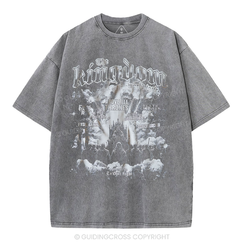 The Kingdom World Tour Christian Washed T-Shirt