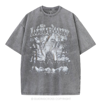 The Kingdom World Tour Christian Washed T-Shirt