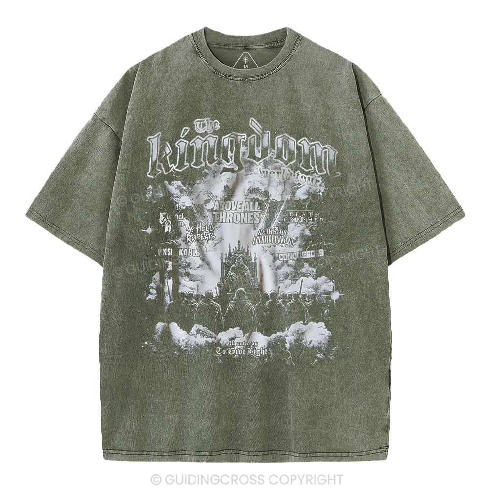 The Kingdom World Tour Christian Washed T-Shirt