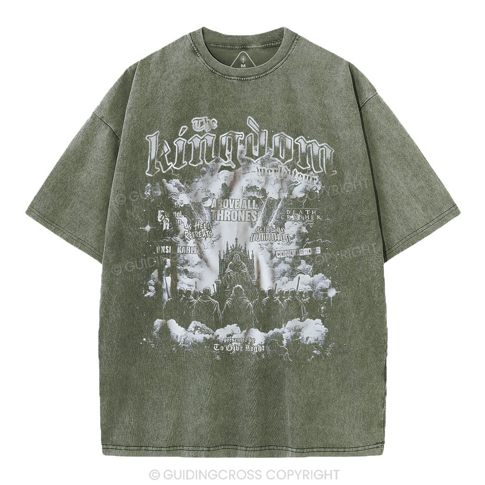 The Kingdom World Tour Christian Washed T-Shirt