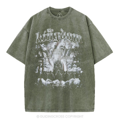 The Kingdom World Tour Christian Washed T-Shirt