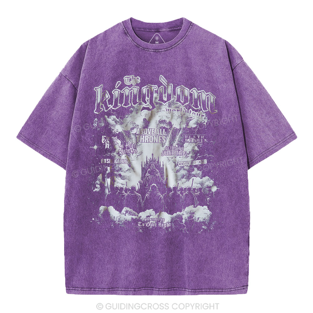 The Kingdom World Tour Christian Washed T-Shirt