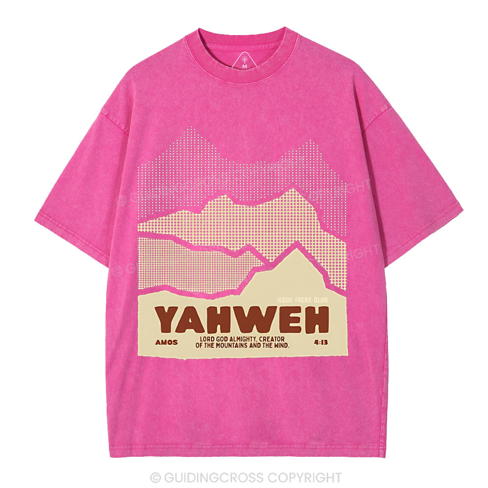 The LORD, The God Of Hosts Christian Washed T-Shirt