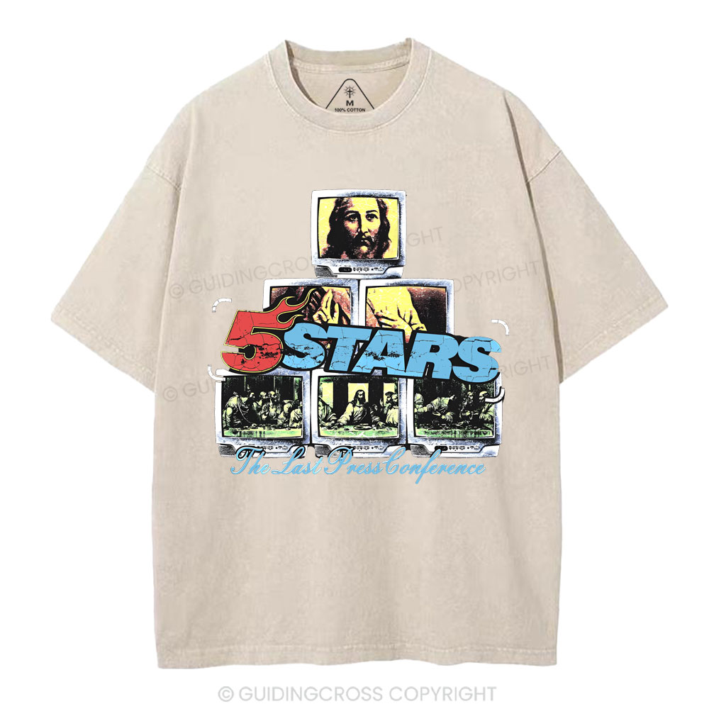 NEW-sample Christian Washed T-Shirt Sale - GuidingCross