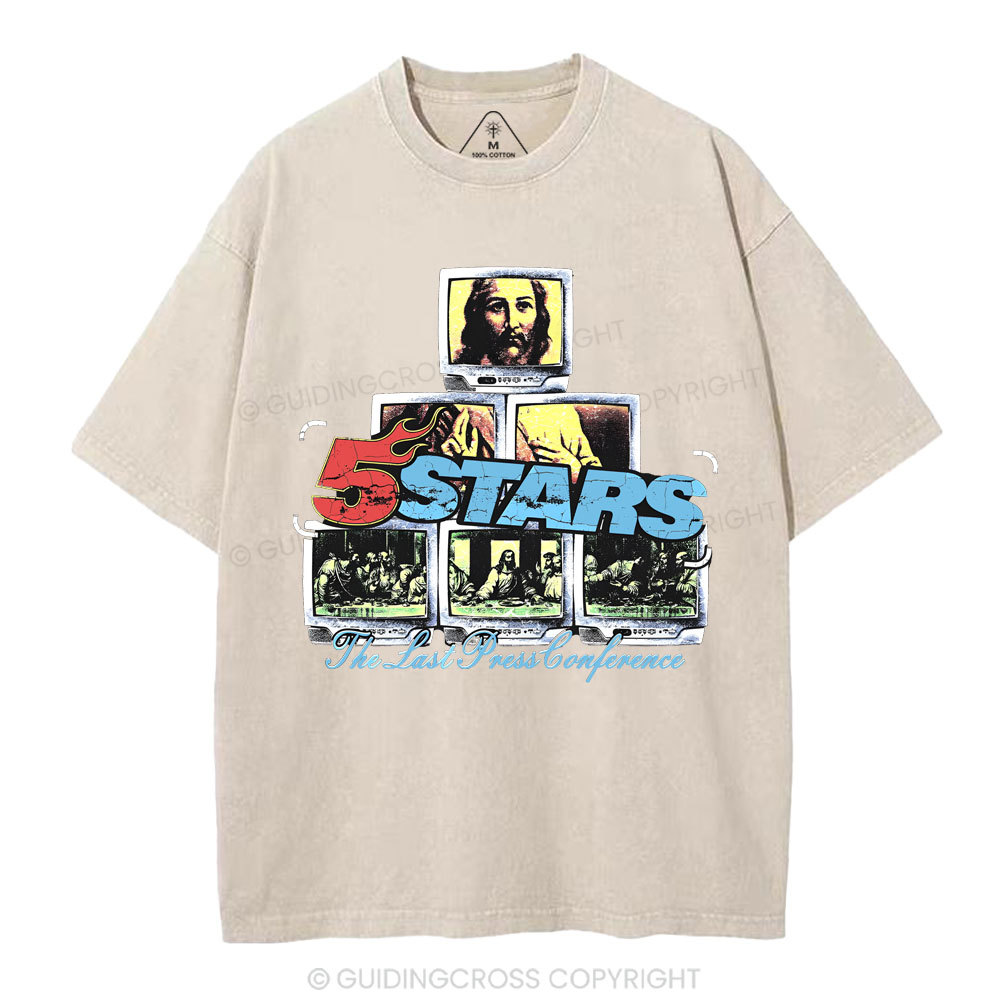 NEW-sample Christian Washed T-Shirt Sale - GuidingCross