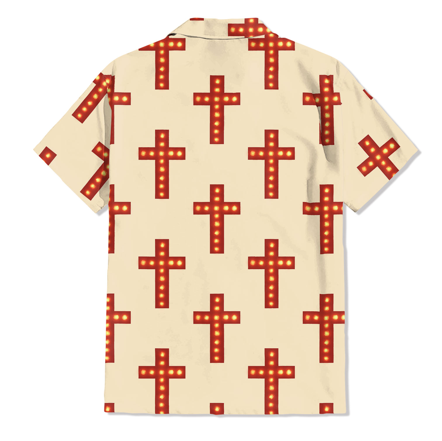The Light Cross Christian Hawaiian Shirt