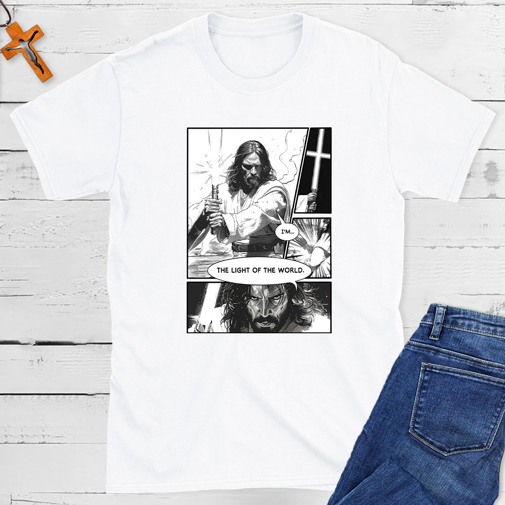 The Light Of  The World Christian T-Shirt