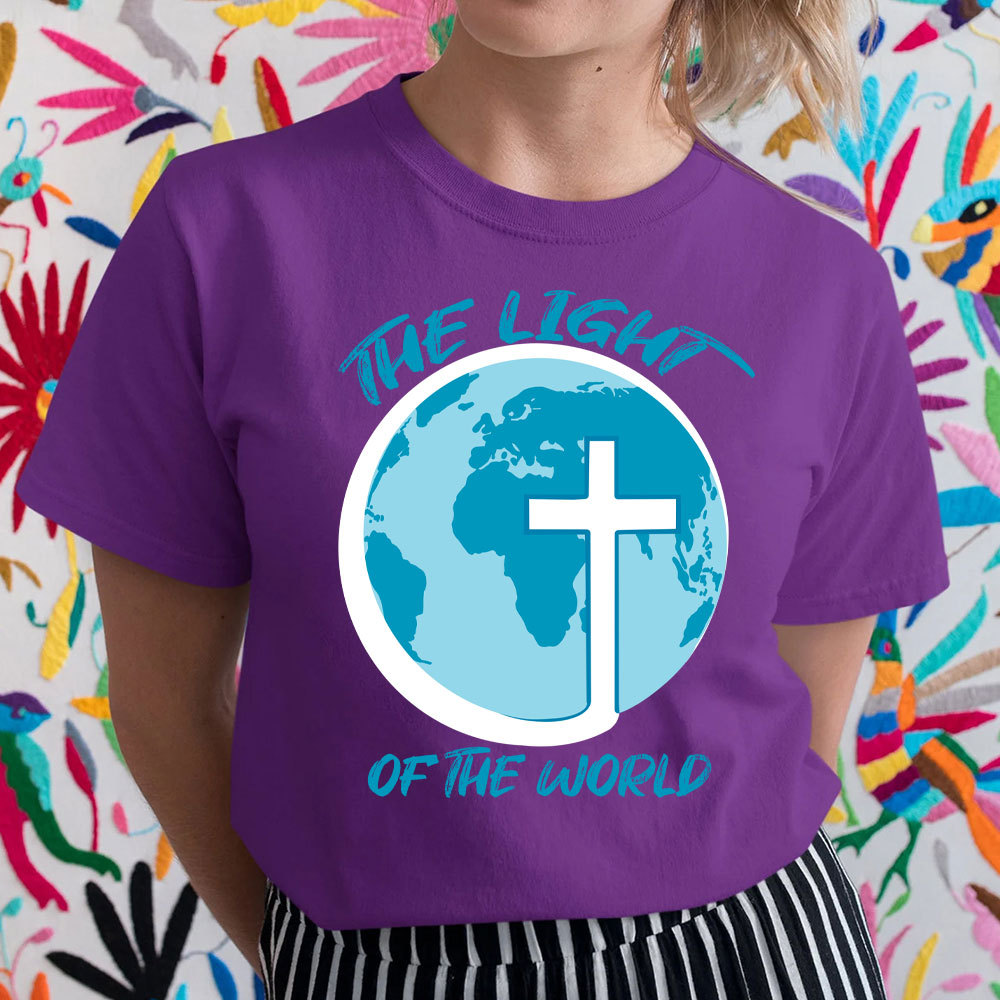 The Light Of The World Christian T-Shirt