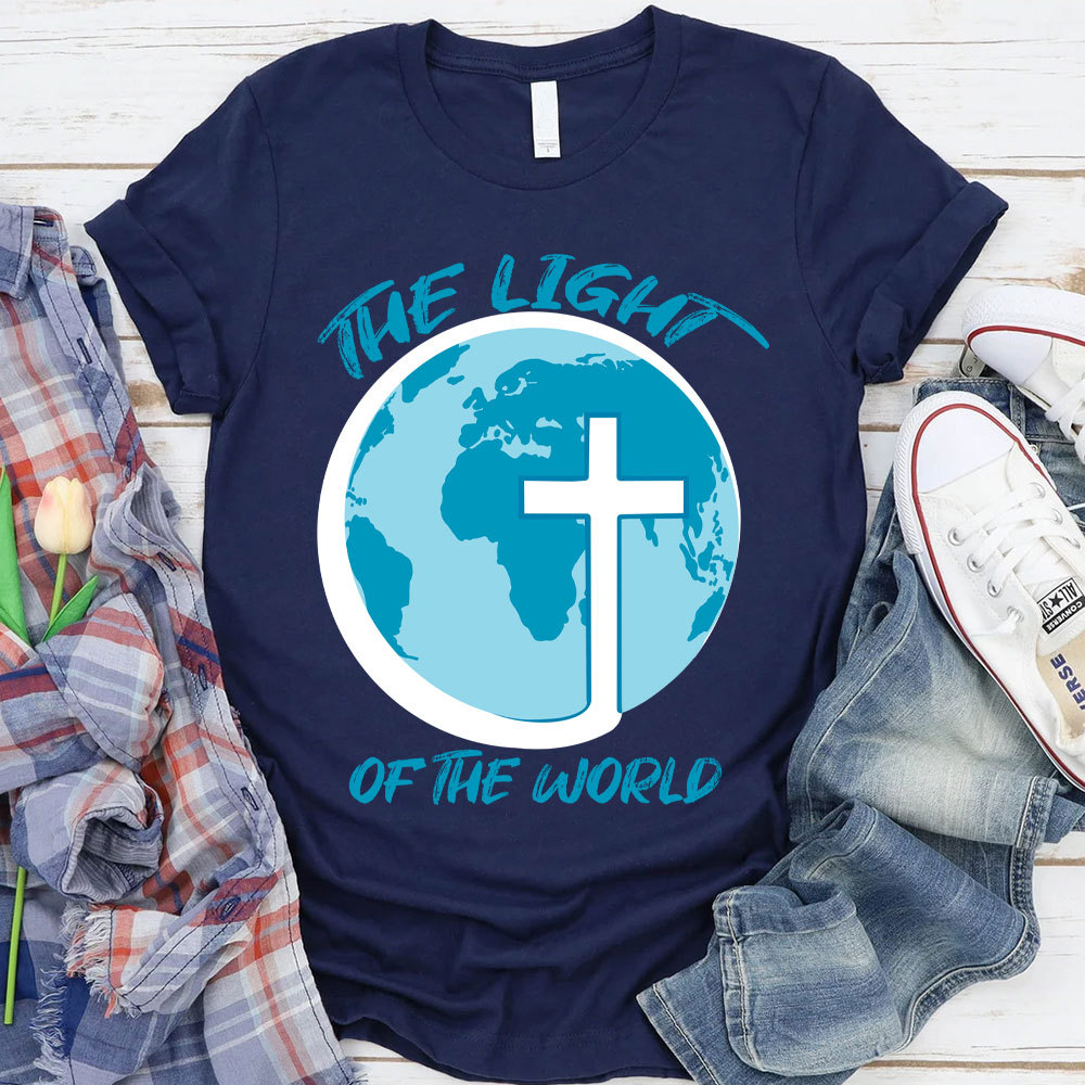The Light Of The World Christian T-Shirt