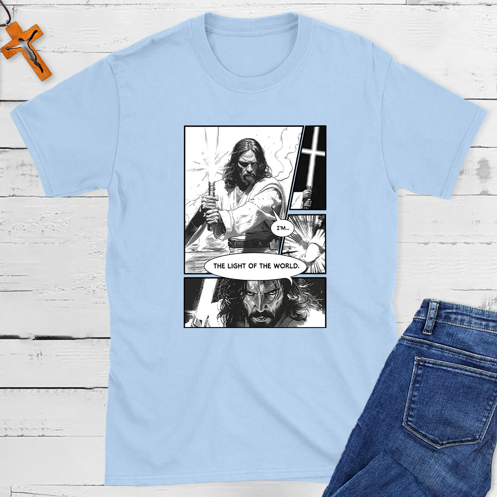 The Light Of  The World Christian T-Shirt