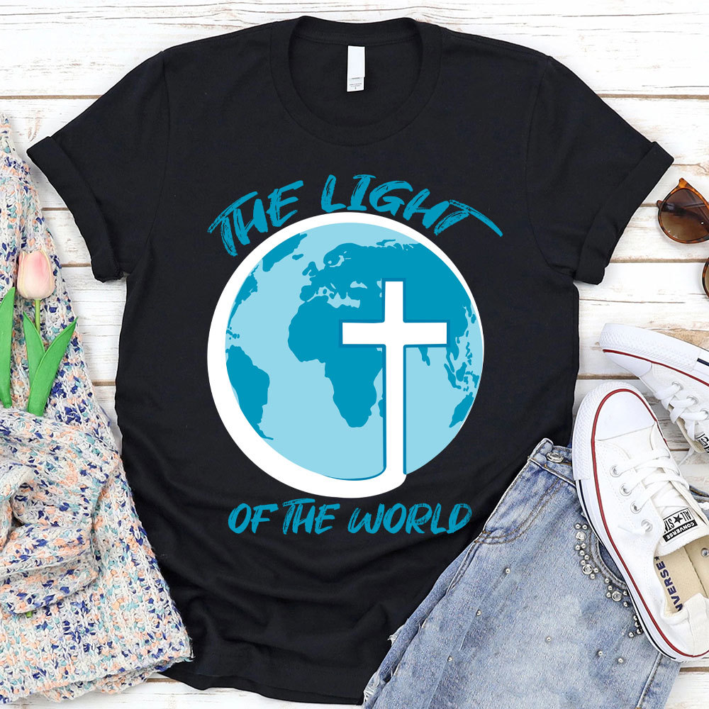 The Light Of The World Christian T-Shirt