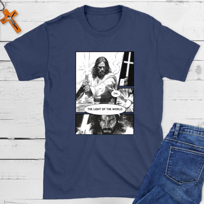 The Light Of  The World Christian T-Shirt