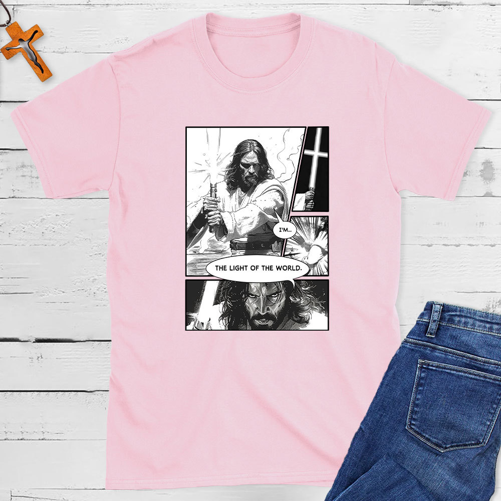 The Light Of  The World Christian T-Shirt