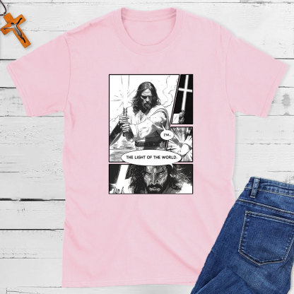 The Light Of  The World Christian T-Shirt