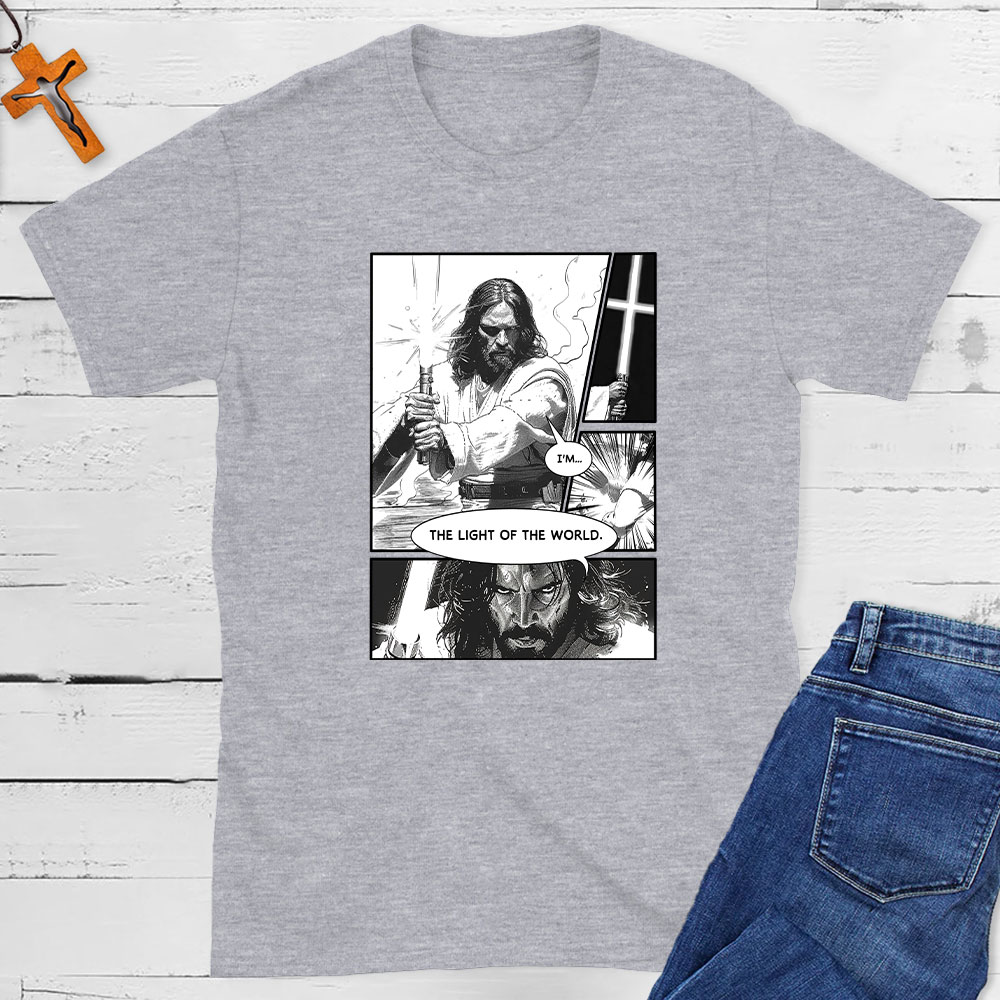 The Light Of  The World Christian T-Shirt