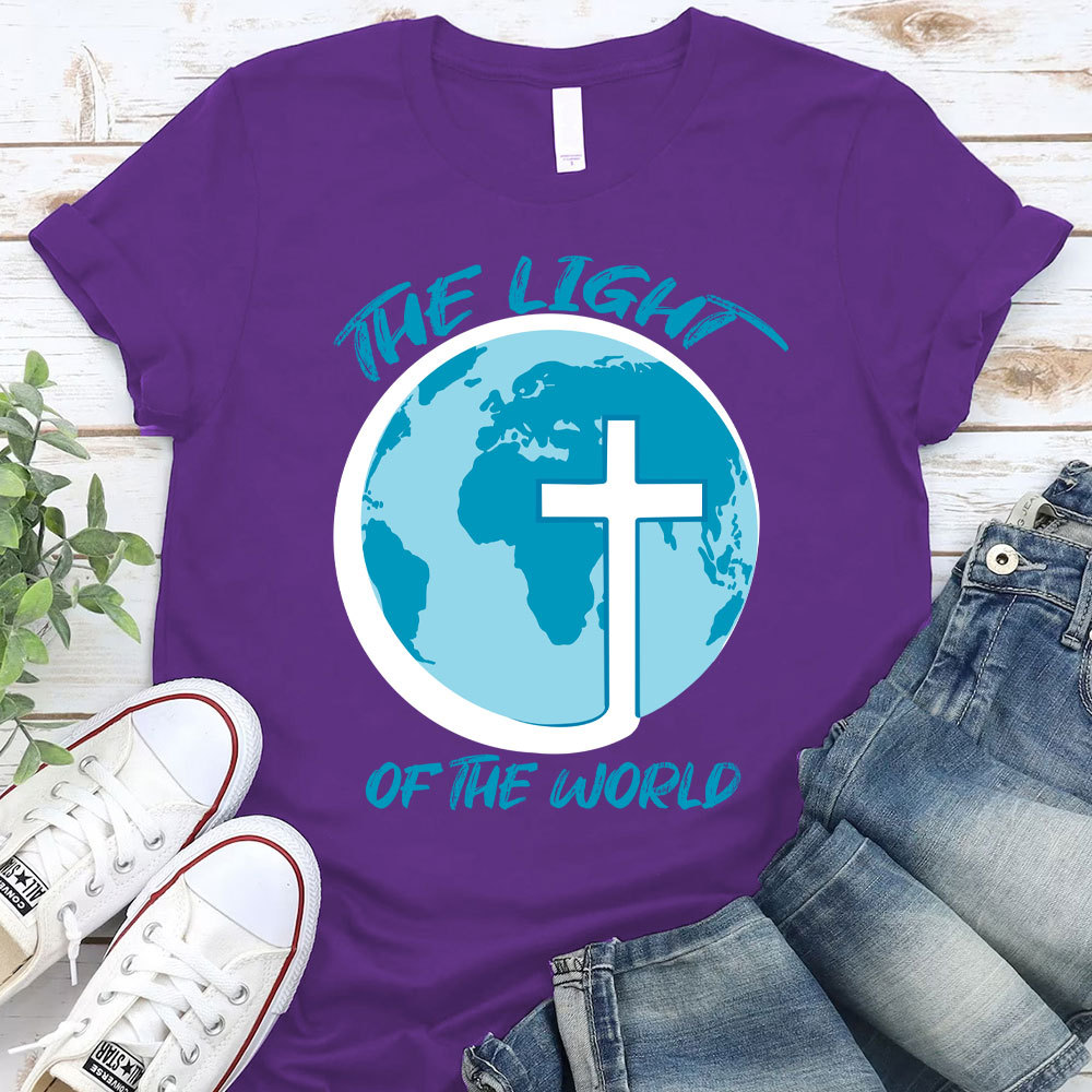 The Light Of The World Christian T-Shirt
