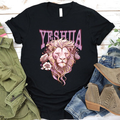 The Lion And Yeshua Christian T-Shirt