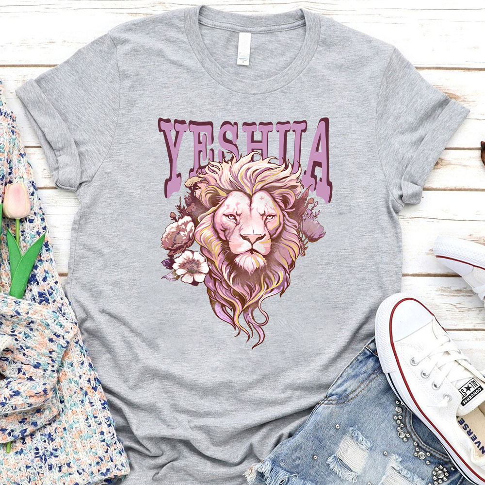 The Lion And Yeshua Christian T-Shirt