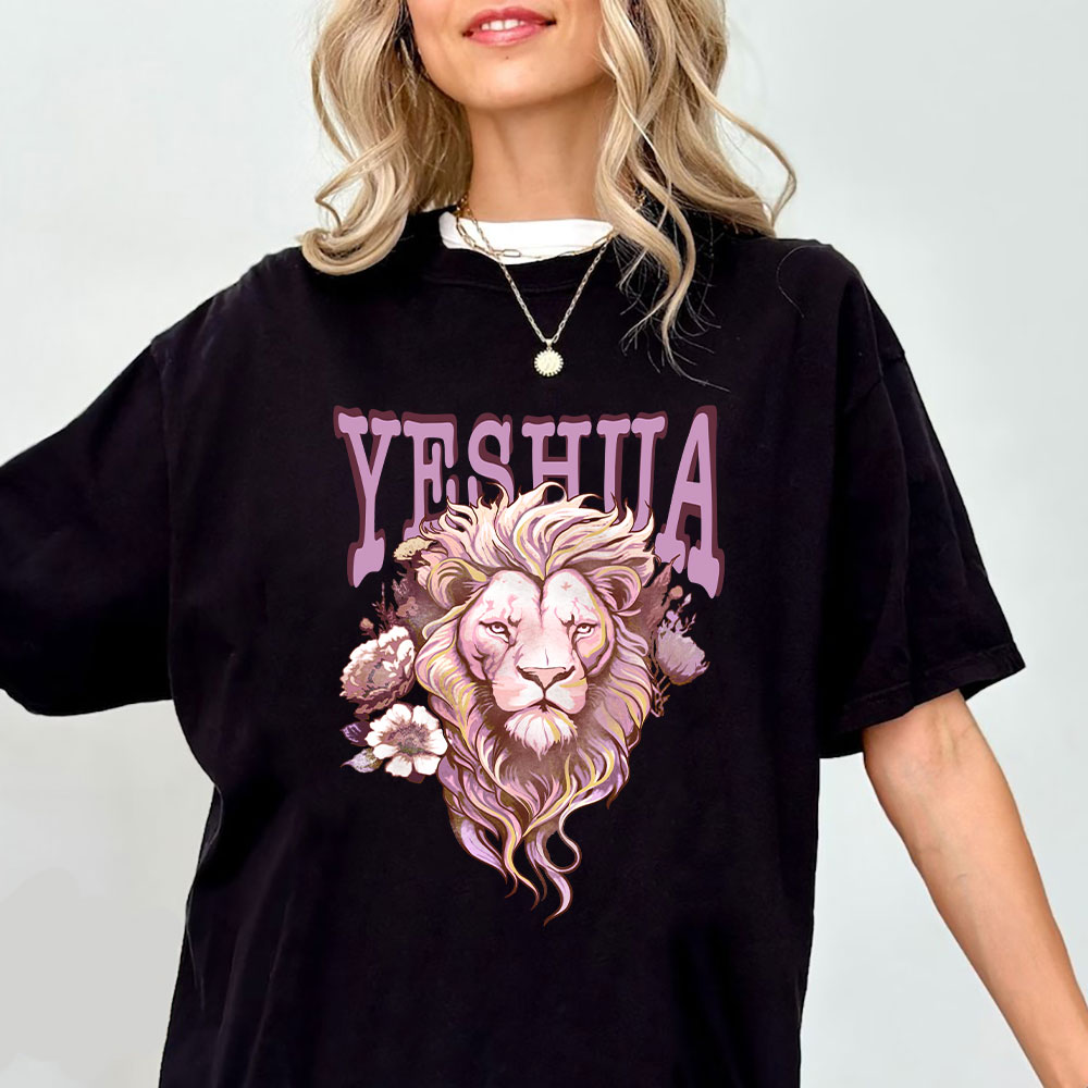 The Lion And Yeshua Christian T-Shirt