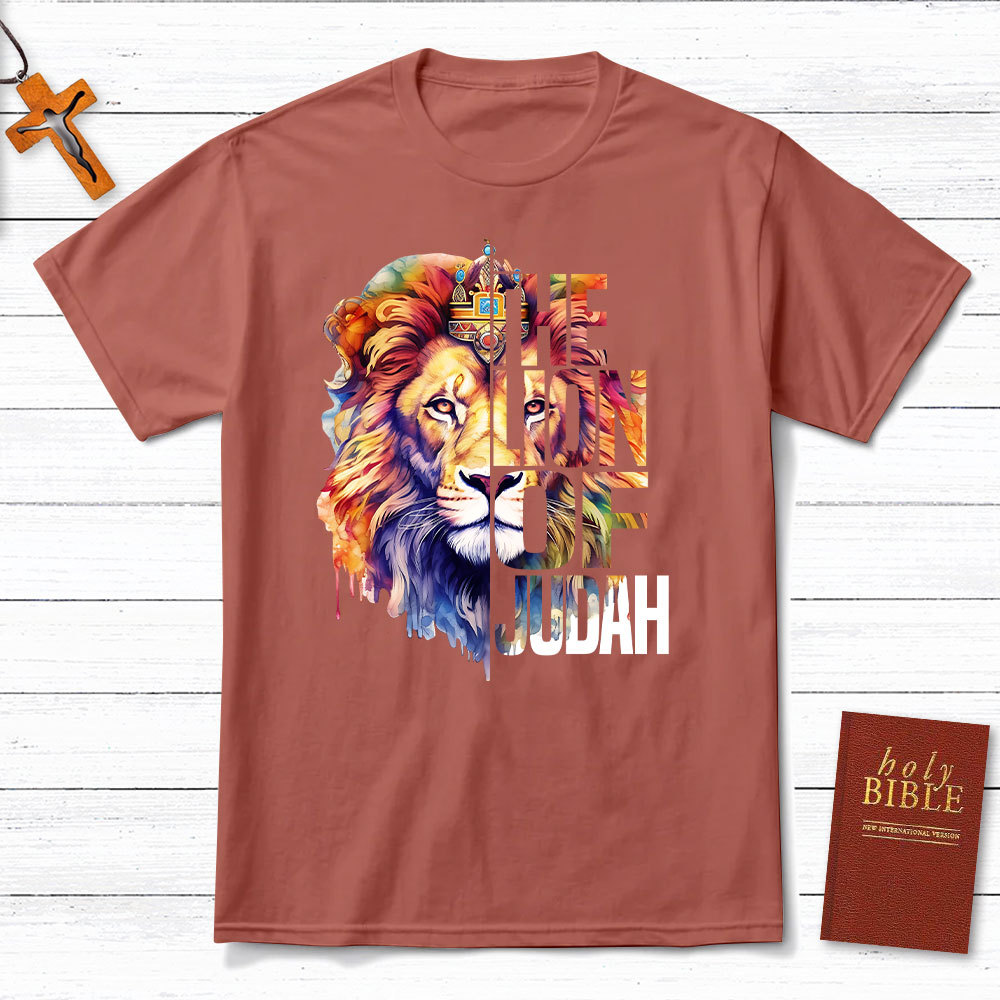 The Lion Of Judah Christian T-Shirt