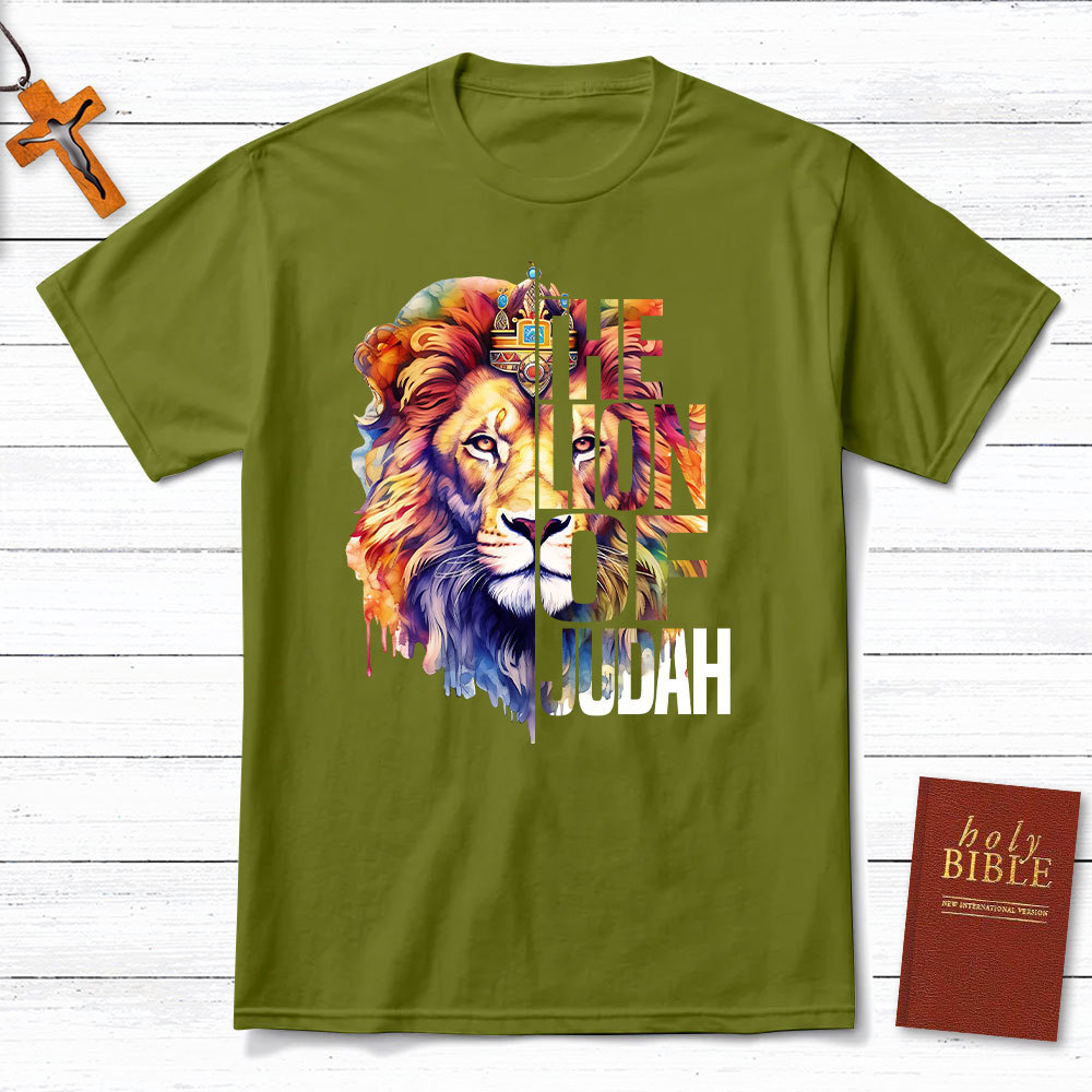 The Lion Of Judah Christian T-Shirt