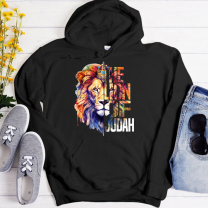The Lion Of Judah Christian Hoodie