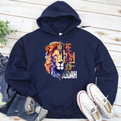 The Lion Of Judah Christian Hoodie