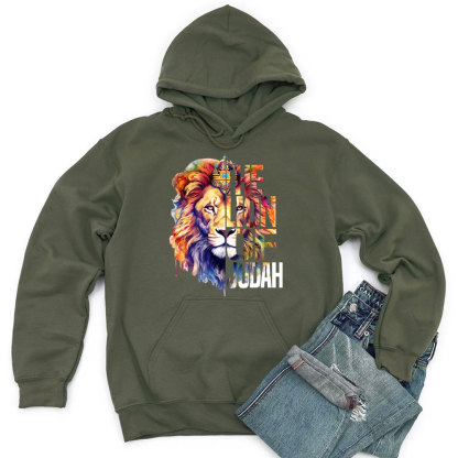 The Lion Of Judah Christian Hoodie