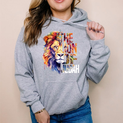 The Lion Of Judah Christian Hoodie