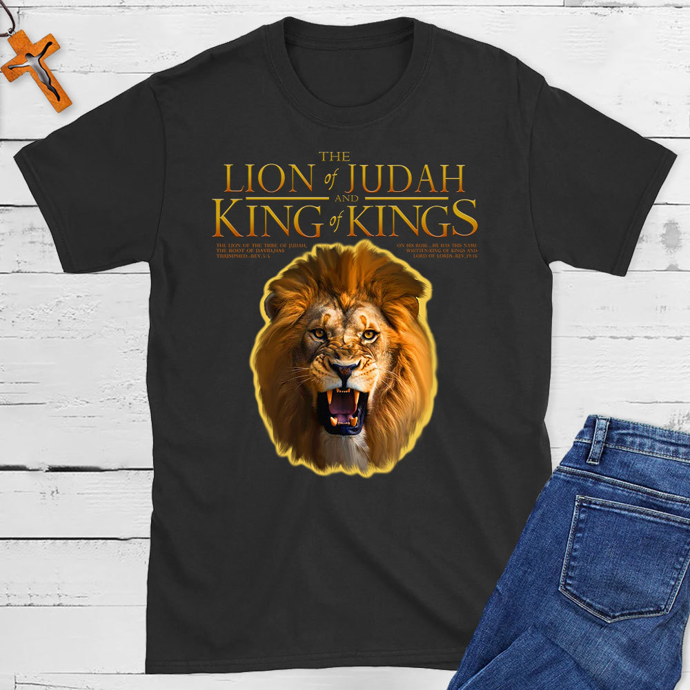 The Lion Of Judah Christian T-Shirt