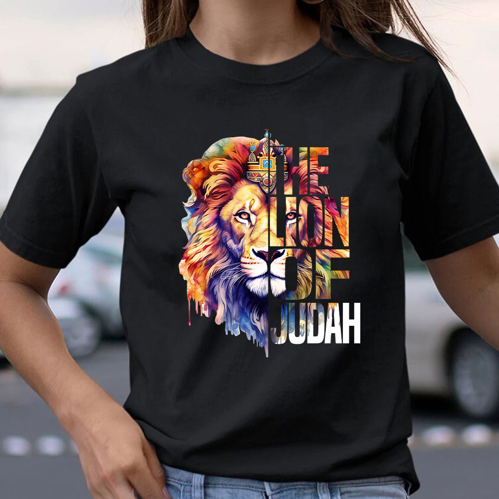 The Lion Of Judah Christian T-Shirt