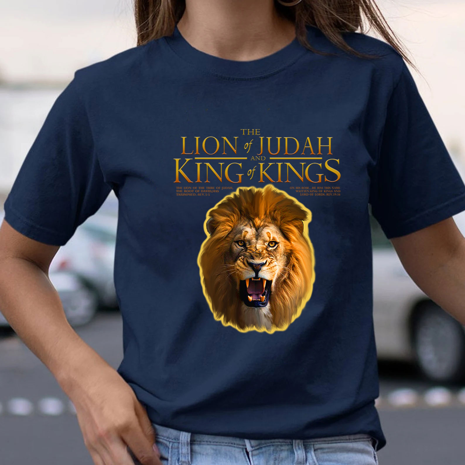 The Lion Of Judah Christian T-Shirt