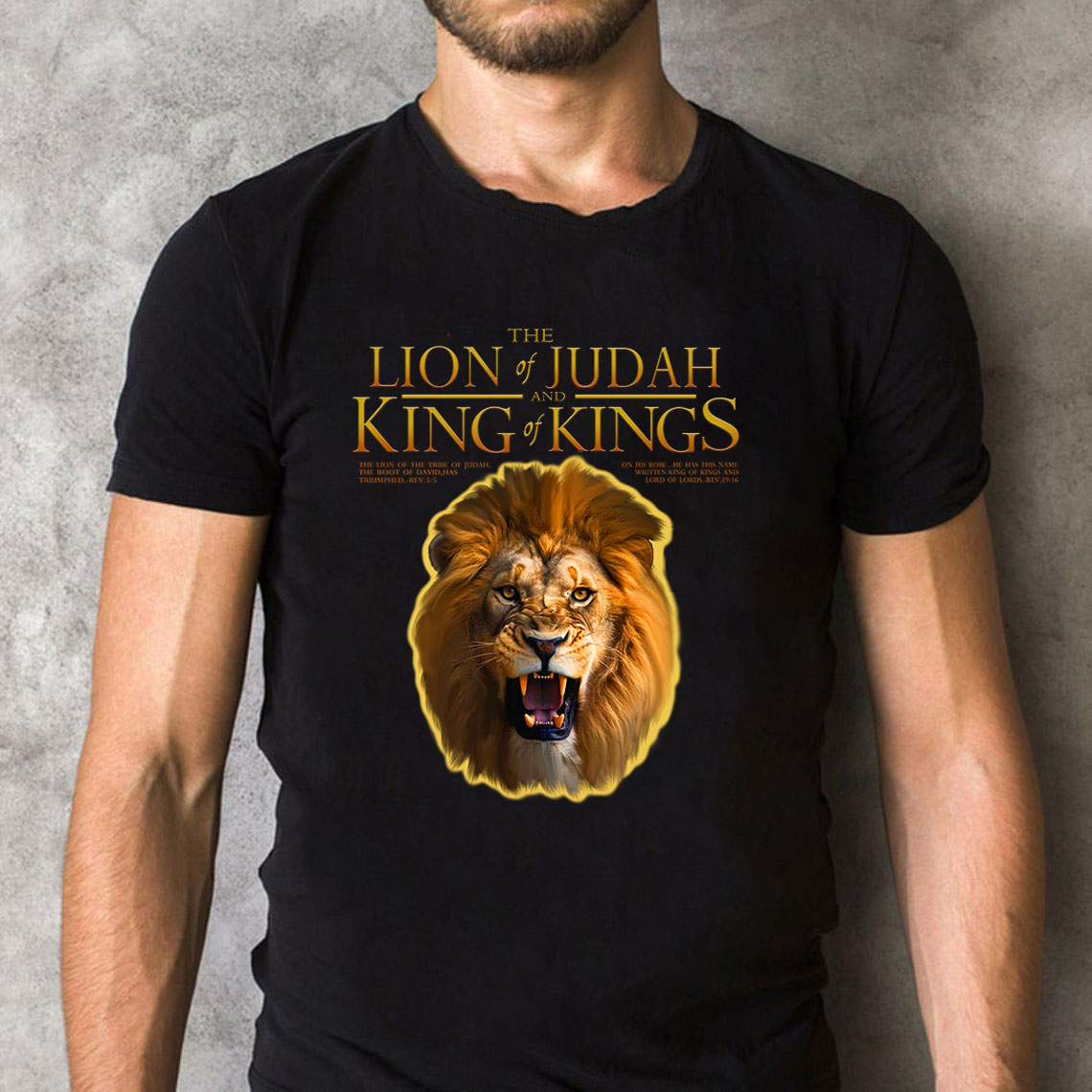 The Lion Of Judah Christian T-Shirt