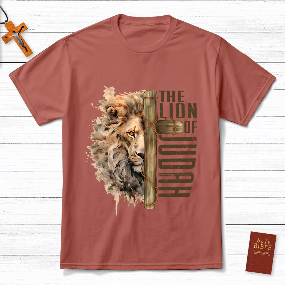 The Lion Of Judah Christian T-Shirt