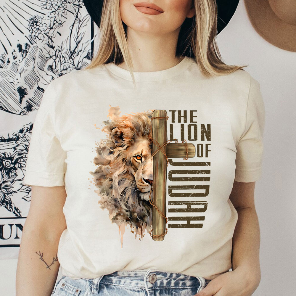 The Lion Of Judah Christian T-Shirt